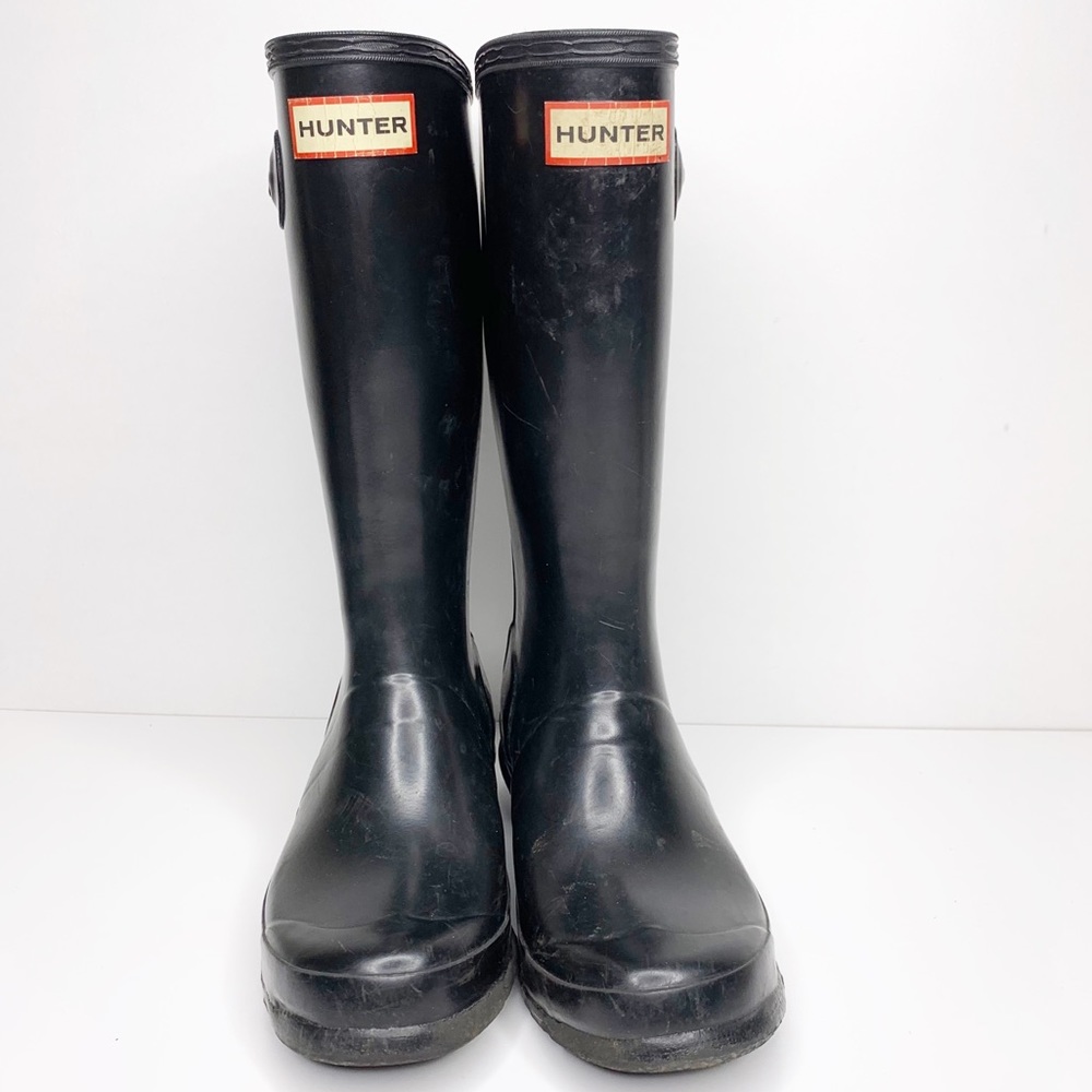Hunter Girls original rubber rain boots - Picture 2 of 7